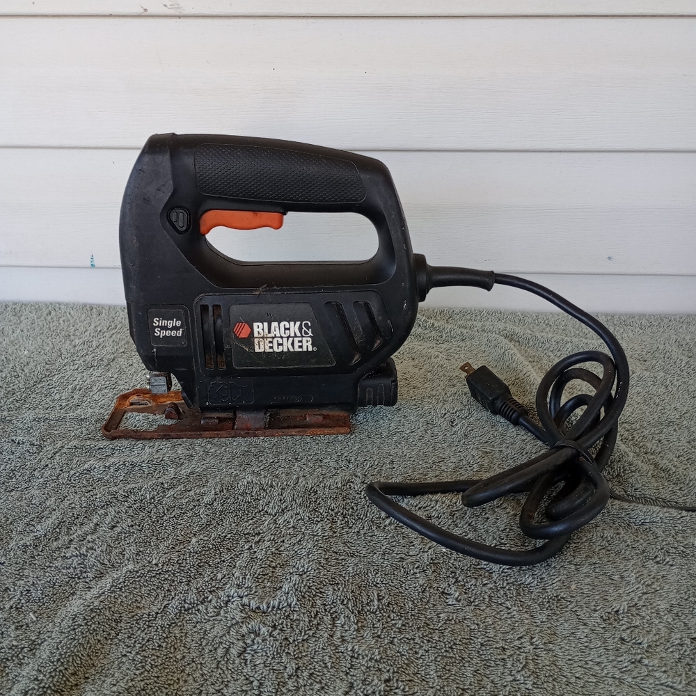 Black and Decker Single Speed Jig Saw Model 7552